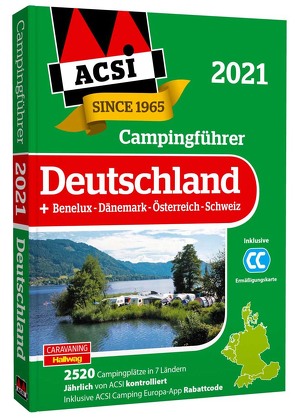 ACSI Campingführer Deutschland 2021 von Wagner,  Ingo