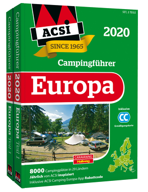 ACSI Internationaler Campingführer Europa 2020 von Wagner,  Ingo