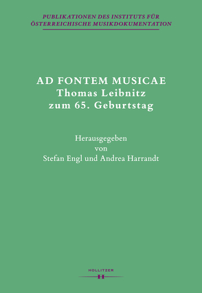 AD FONTEM MUSICAE von Engl,  Stefan, Harrandt,  Andrea