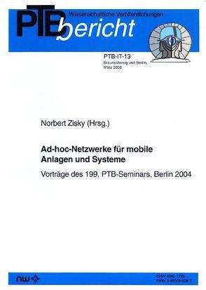 Ad-hoc-Netzwerke für mobile Anlagen und Systeme von Zisky,  N