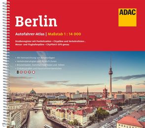 ADAC Autofahreratlas Berlin 1:14.000