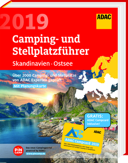 ADAC Camping/Stellplatzführer Sk., Ostsee 2019 / ADAC Camping-/Stellplatzführer Skandinavien, Ostsee 2019