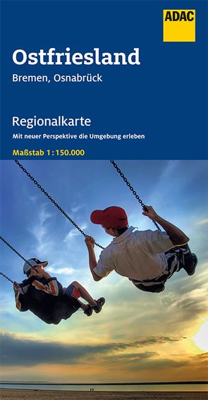 ADAC Regionalkarte 14 Ostfriesland 1:150.000