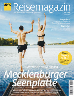 ADAC Reisemagazin mit Titelthema Mecklenburger Seenplatte