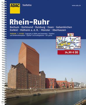 ADAC Stadtatlas Rhein-Ruhr 1:20.000