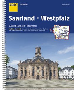 ADAC Stadtatlas Saarland, Westpfalz 1:20.000