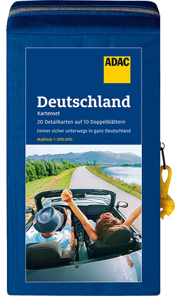 ADAC StraßenKarten Kartenset Deutschland 12er Display