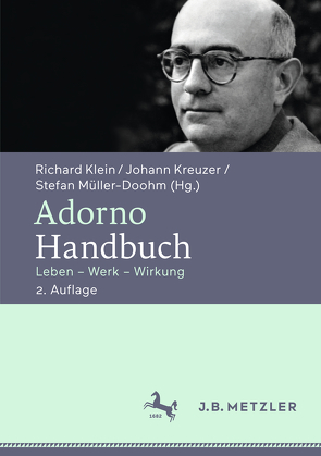 Adorno-Handbuch von Klein,  Richard, Kreuzer,  Johann, Müller-Doohm,  Stefan