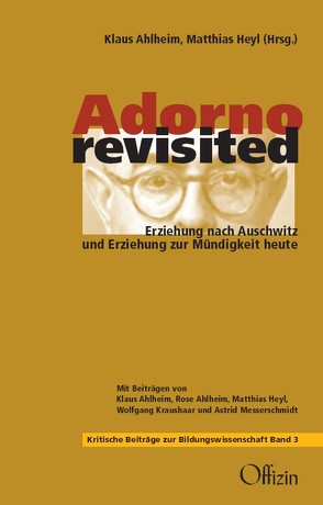 Adorno revisited von Ahlheim,  Klaus