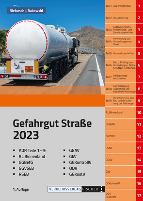 ADR 2023 – Gefahrgut Straße von Niebusch,  Rebecca, Rakowski,  Korinna