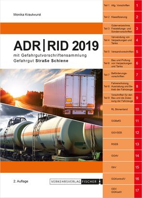 ADR / RID 2019 – 2. Auflage von Krautwurst,  Monika