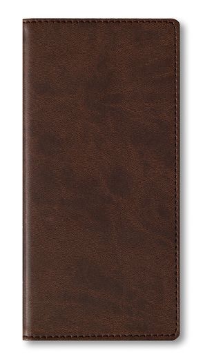 Adressbuch Pocket Tucson Brown – 112 Seiten – (8,5 x 17,3)