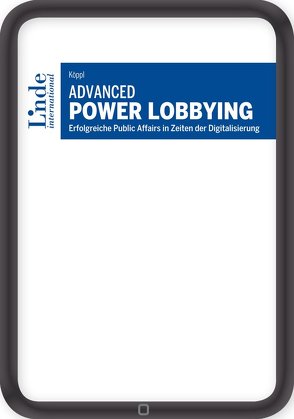 Advanced Power Lobbying von Köppl,  Peter