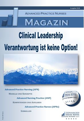 Advanced Practice Nurses Magazin von Peter,  Ullmann