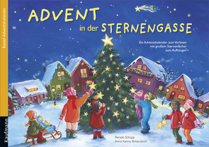 Advent in der Sternengasse. Ein Adventskalender mit großem Sternenfächer zum Aufhängen von Birkenstock,  Anna Karina, Schupp,  Renate
