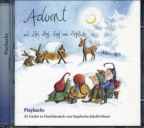 Advent mit Zipf, Zapf, Zepf und Zipfelwitz von Jakobi-Murer,  Stephanie, Räss,  Daniela