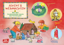 Advent und Weihnachten. Kamishibai Bildkartenset von Funke,  Gertraud, Hebert,  Esther, Rensmann,  Gesa