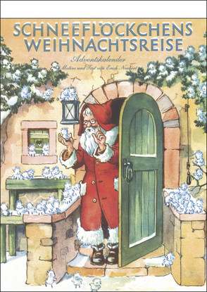 Advents-Abreißkalender „Schneeflöckchens Weihnachtsreise“ von Korsch Verlag, Neubert,  Erich