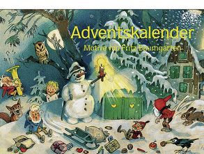 Advents-Abreißkalender „Nostalgie im Advent“ von Baumgarten,  Fritz, Korsch Verlag