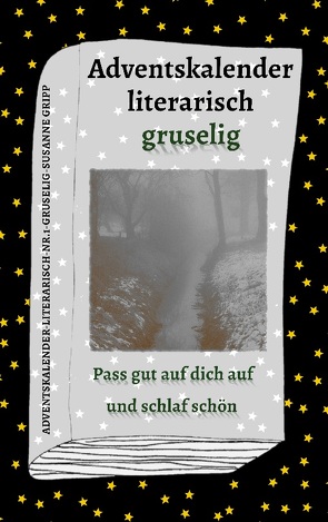 Adventskalender literarisch gruselig von Gripp,  Susanne