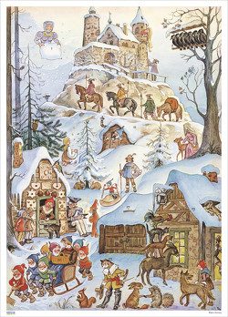 Adventskalender „Märchenburg“ von Hanitzsch,  Rudolf, Korsch Verlag