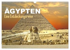 Ägypten – Eine Entdeckungsreise (Wandkalender 2024 DIN A3 quer), CALVENDO Monatskalender von Melz,  Tina