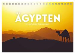 Ägypten – Im Land der Pyramiden. (Tischkalender 2024 DIN A5 quer), CALVENDO Monatskalender von SF,  SF