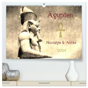 Ägypten Nostalgie & Antike 2024 AT Version (hochwertiger Premium Wandkalender 2024 DIN A2 quer), Kunstdruck in Hochglanz von Hebgen,  Peter