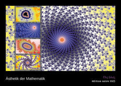 Ästhetik der Mathematik 2023 (édition noire, DIN A4 Wandkalender, 29.7×21 cm, Querformat) von Schulz,  Olaf