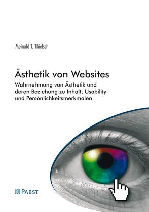 Ästhetik von Websites von Thielsch,  Meinald T.