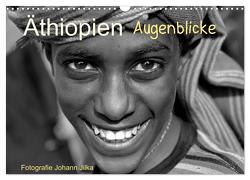 Äthiopien Augenblicke (Wandkalender 2024 DIN A3 quer), CALVENDO Monatskalender von Jilka,  Johann