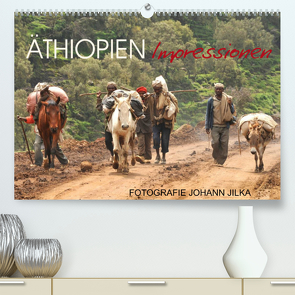 Äthiopien Impressionen (Premium, hochwertiger DIN A2 Wandkalender 2022, Kunstdruck in Hochglanz) von Jilka,  Johann