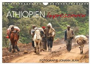 Äthiopien Impressionen (Wandkalender 2024 DIN A4 quer), CALVENDO Monatskalender von Jilka,  Johann