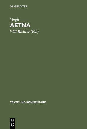 Aetna von Richter,  Will, Vergil