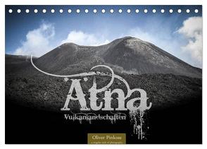 Ätna – Vulkanlandschaften (Tischkalender 2024 DIN A5 quer), CALVENDO Monatskalender von Pinkoss,  Oliver