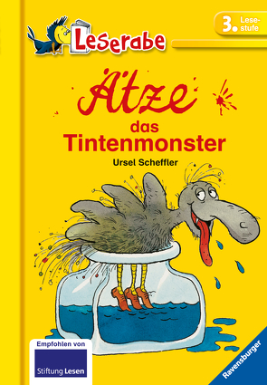 Ätze. das Tintenmonster – Leserabe 3. Klasse – Erstlesebuch für Kinder ab 8 Jahren von Dietl,  Erhard, Scheffler,  Ursel