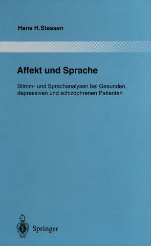 Affekt und Sprache von Stassen,  Hans H.