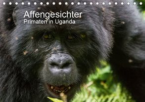 Affengesichter – Primaten in Uganda (Tischkalender 2019 DIN A5 quer) von Helmut Gulbins,  Dr.