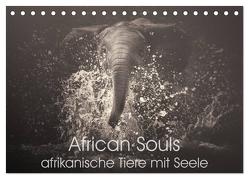 African Souls – afrikanische Tiere mit Seele (Tischkalender 2024 DIN A5 quer), CALVENDO Monatskalender von Kulpa,  Manuela