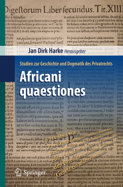 Africani quaestiones von Harke,  Jan Dirk