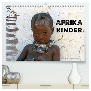 Afrika Kinder (hochwertiger Premium Wandkalender 2024 DIN A2 quer), Kunstdruck in Hochglanz von Gerner,  Gabriele