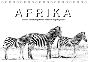 AFRIKA – Schwarz-weiss Fotografien im modernen „High Key“ Look (Tischkalender 2019 DIN A5 quer) von Styppa,  Robert