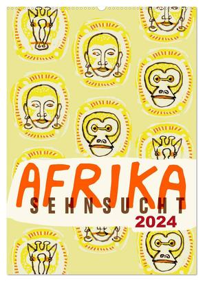 Afrika-Sehnsucht 2024 (Wandkalender 2024 DIN A2 hoch), CALVENDO Monatskalender von Schmitt,  Norbert