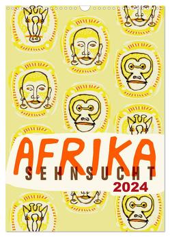 Afrika-Sehnsucht 2024 (Wandkalender 2024 DIN A3 hoch), CALVENDO Monatskalender von Schmitt,  Norbert