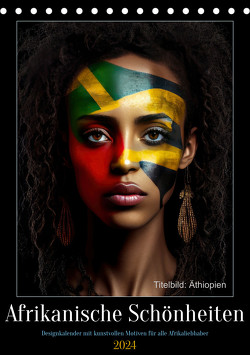 Afrikanische Schönheiten (Tischkalender 2024 DIN A5 hoch) von Rübsamen,  Peter