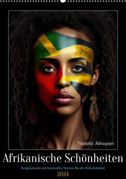 Afrikanische Schönheiten (Wandkalender 2024 DIN A2 hoch) von Rübsamen,  Peter