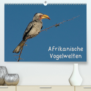 Afrikanische Vogelwelten (Premium, hochwertiger DIN A2 Wandkalender 2021, Kunstdruck in Hochglanz) von Wolf,  Gerald