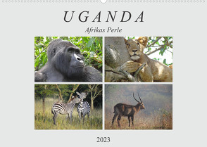 Afrikas Perle Uganda (Wandkalender 2023 DIN A2 quer) von Flori0