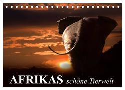 Afrikas schöne Tierwelt (Tischkalender 2024 DIN A5 quer), CALVENDO Monatskalender von Stanzer,  Elisabeth