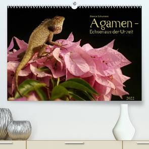 Agamen – Echsen aus der Urzeit (Premium, hochwertiger DIN A2 Wandkalender 2022, Kunstdruck in Hochglanz) von Schumann,  Bianca